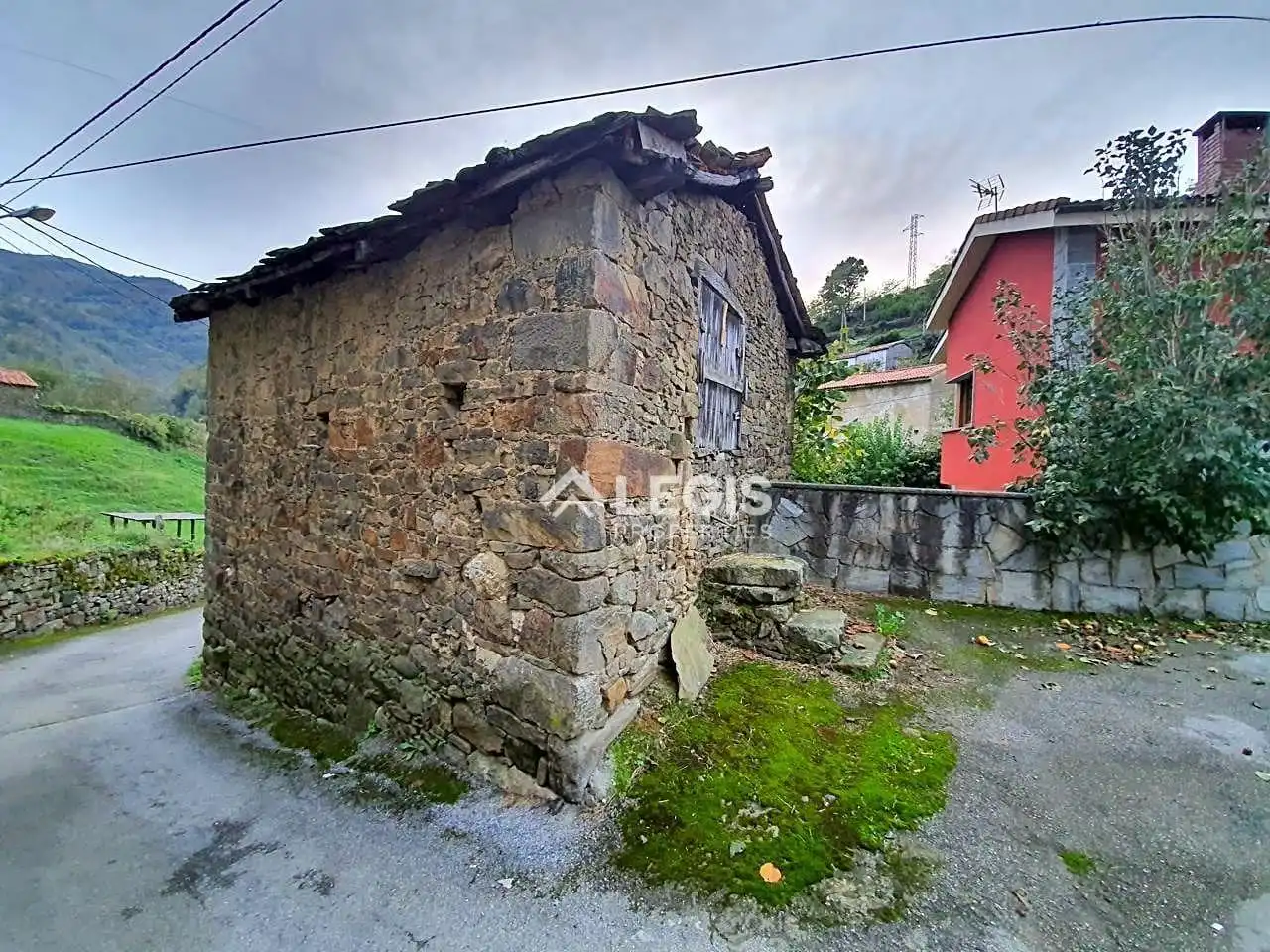 Vista exterior de Casa o chalet en venta en Aller con Terraza