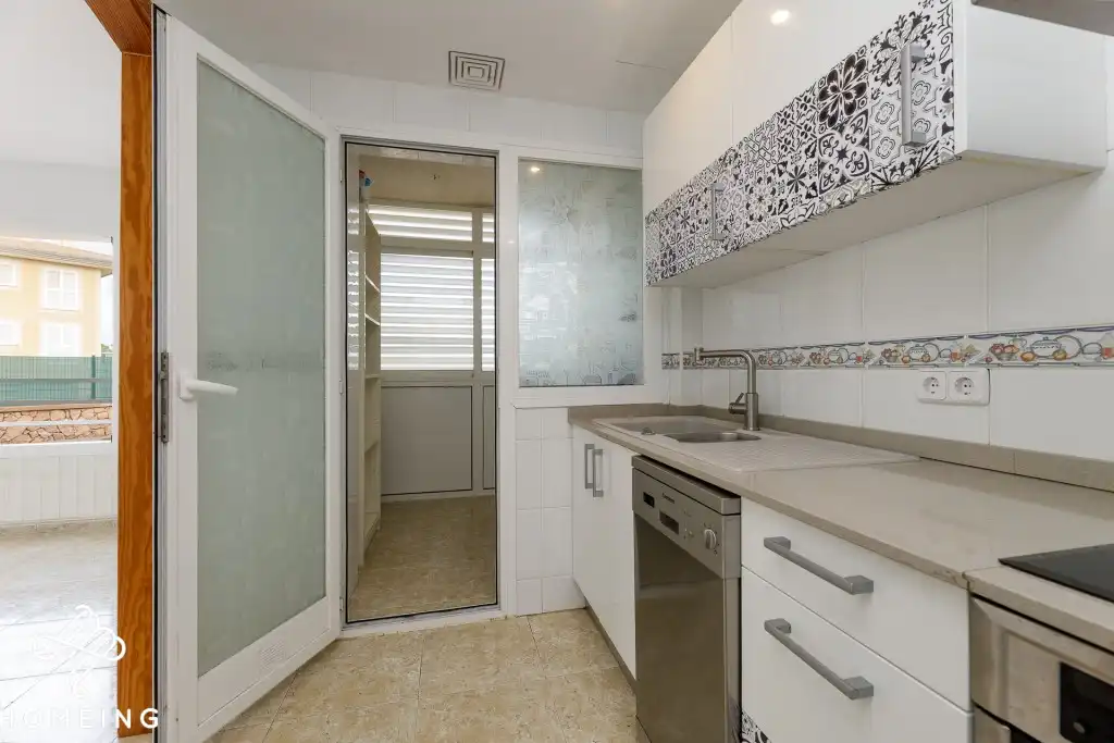 Cocina de Planta baja en venta en Llucmajor con Aire acondicionado, Jardín privado y Parquet