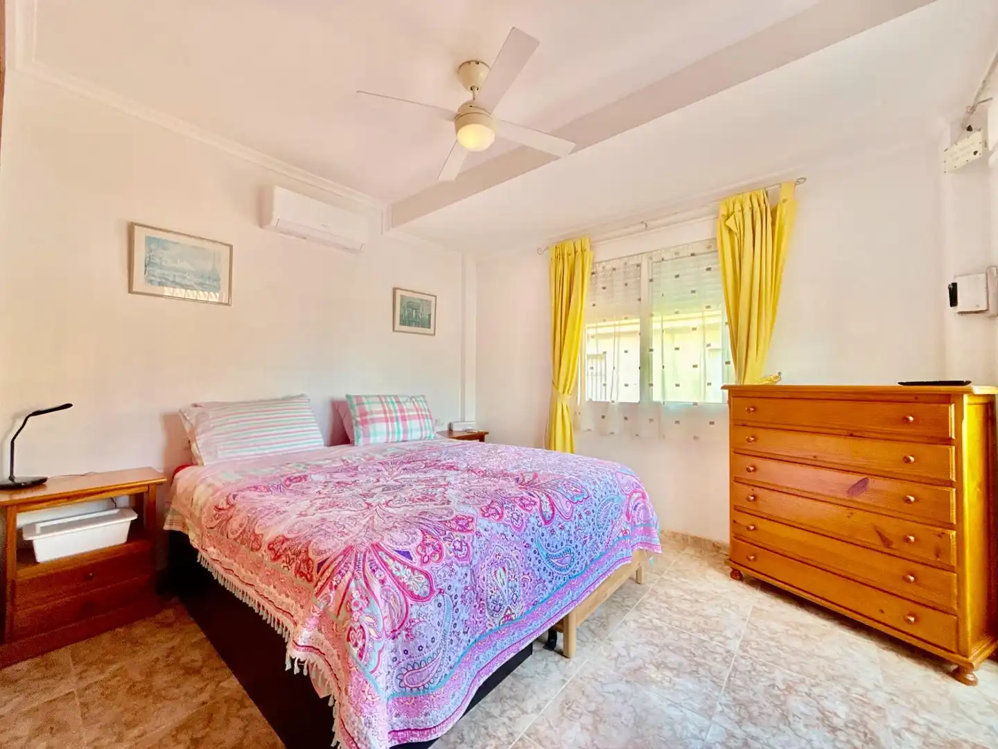 Bedroom of Detached homes for sale in Pilar de la Horadada  with Air Conditioner, Private garden and Terrace