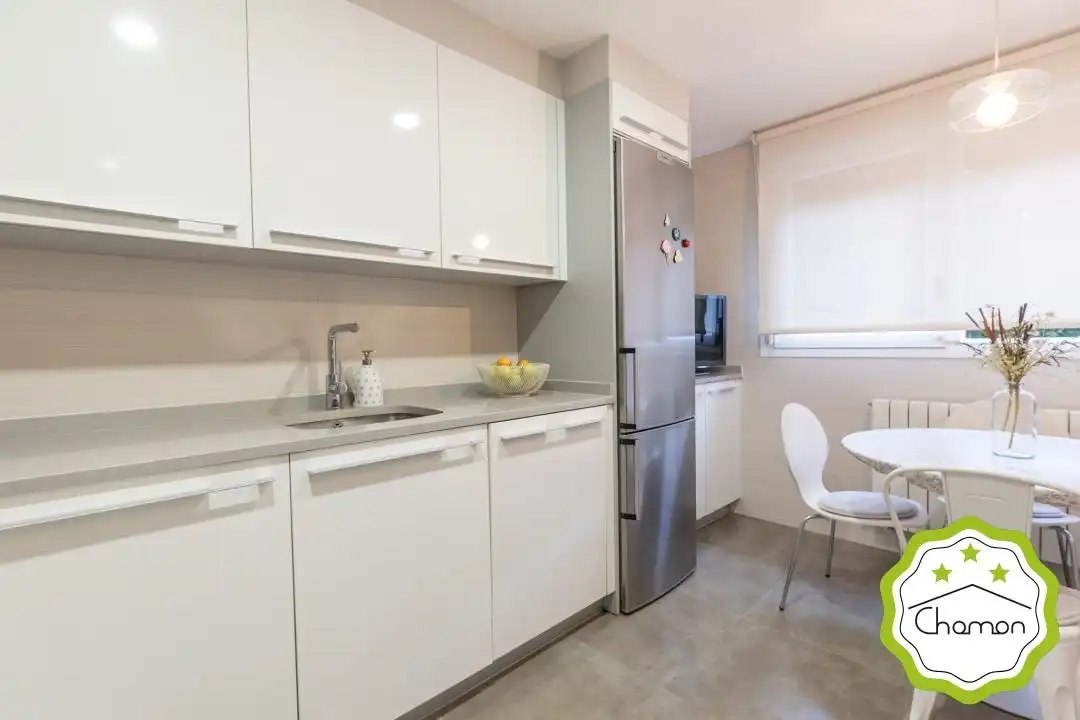 Cocina de Casa adosada en venta en Bilbao  con Calefacción, Jardín privado y Terraza