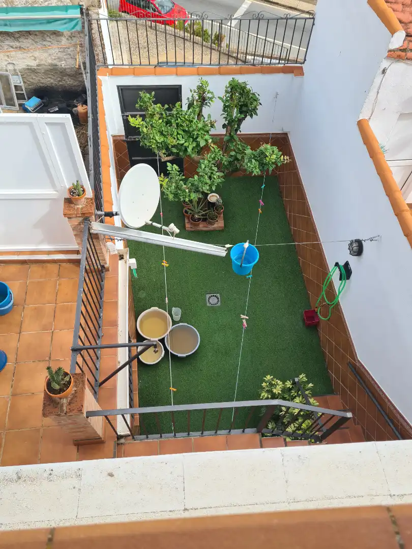Jardín de Casa adosada en venta en Higuera de la Sierra con Aire acondicionado, Terraza y Trastero