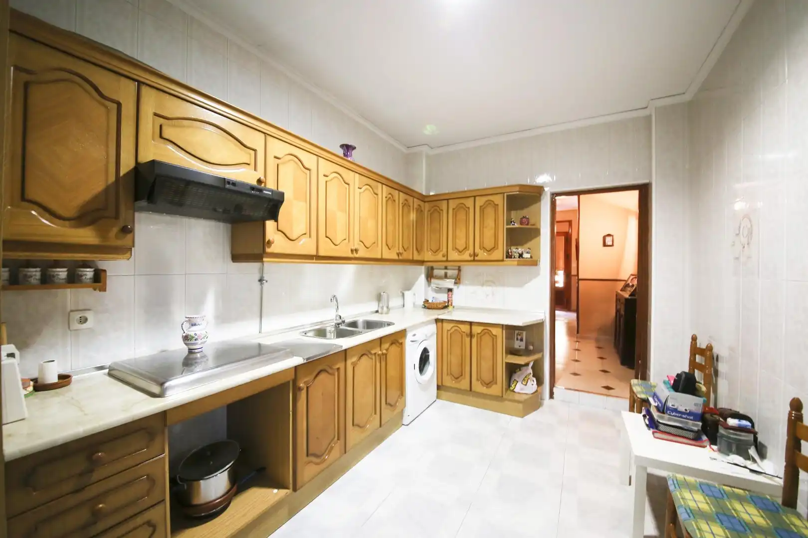 Cocina de Casa o chalet en venta en Tomelloso con Aire acondicionado, Jardín privado y Trastero