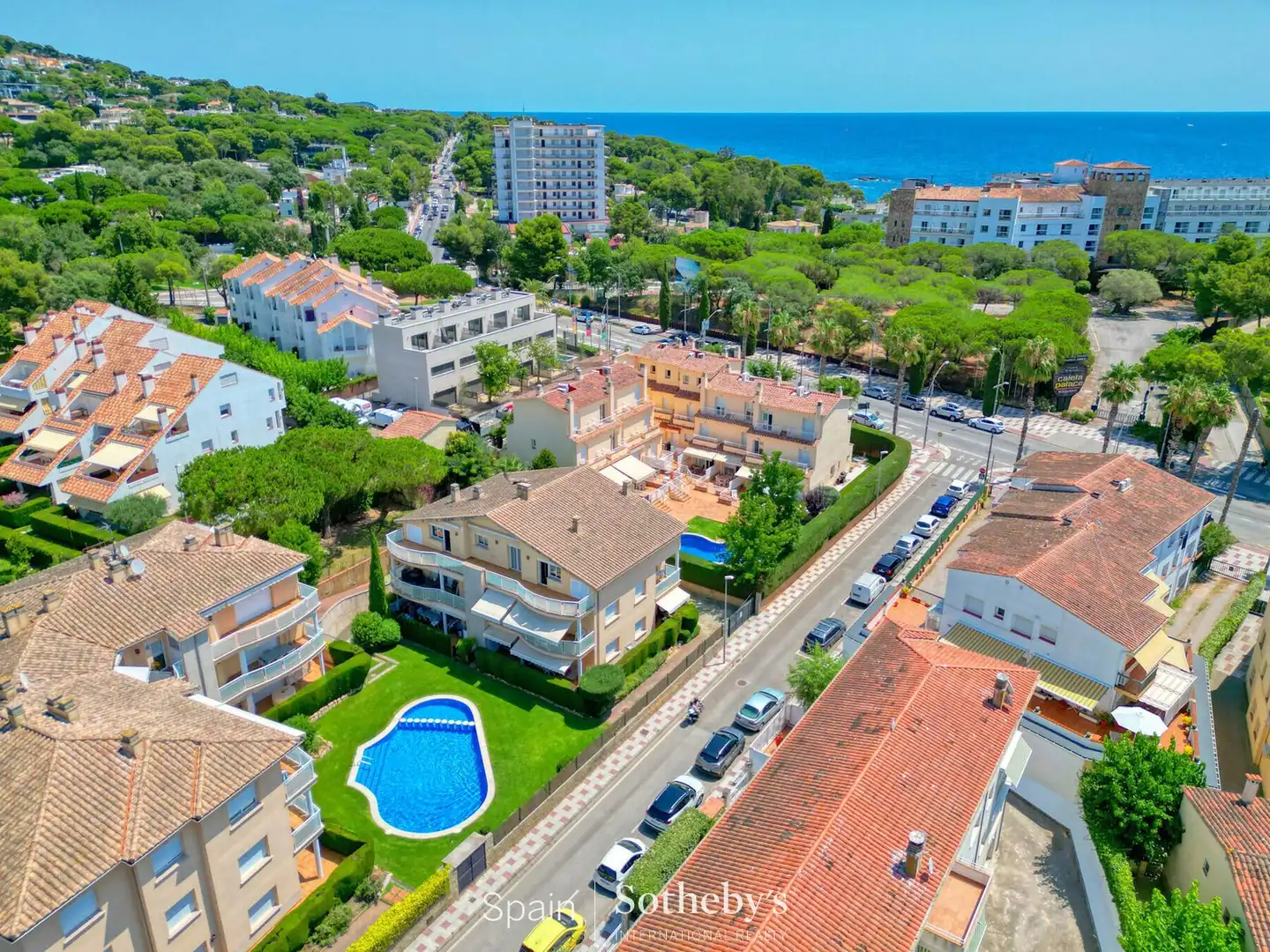 Vista exterior de Àtic en venda en Castell d'Aro, Platja d'Aro i s'Agaró amb Aire condicionat, Calefacció i Terrassa