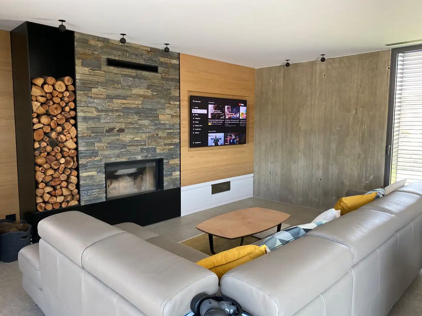 Sala d'estar de Casa o xalet en venda en Ordis amb Aire condicionat, Calefacció i Jardí privat