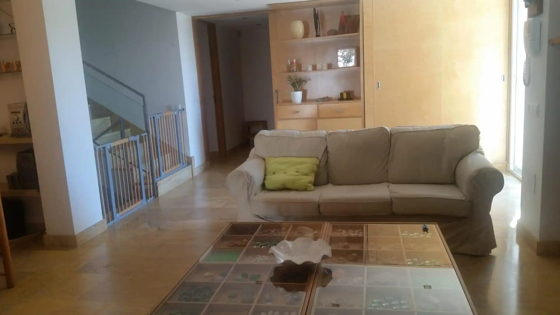 Sala de estar de Casa o chalet de alquiler en Almería con Aire acondicionado, Jardín privado y Terraza
