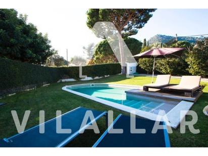 Exterior view of House or chalet for sale in Cabrera de Mar  with Heating, Private garden and Terrace