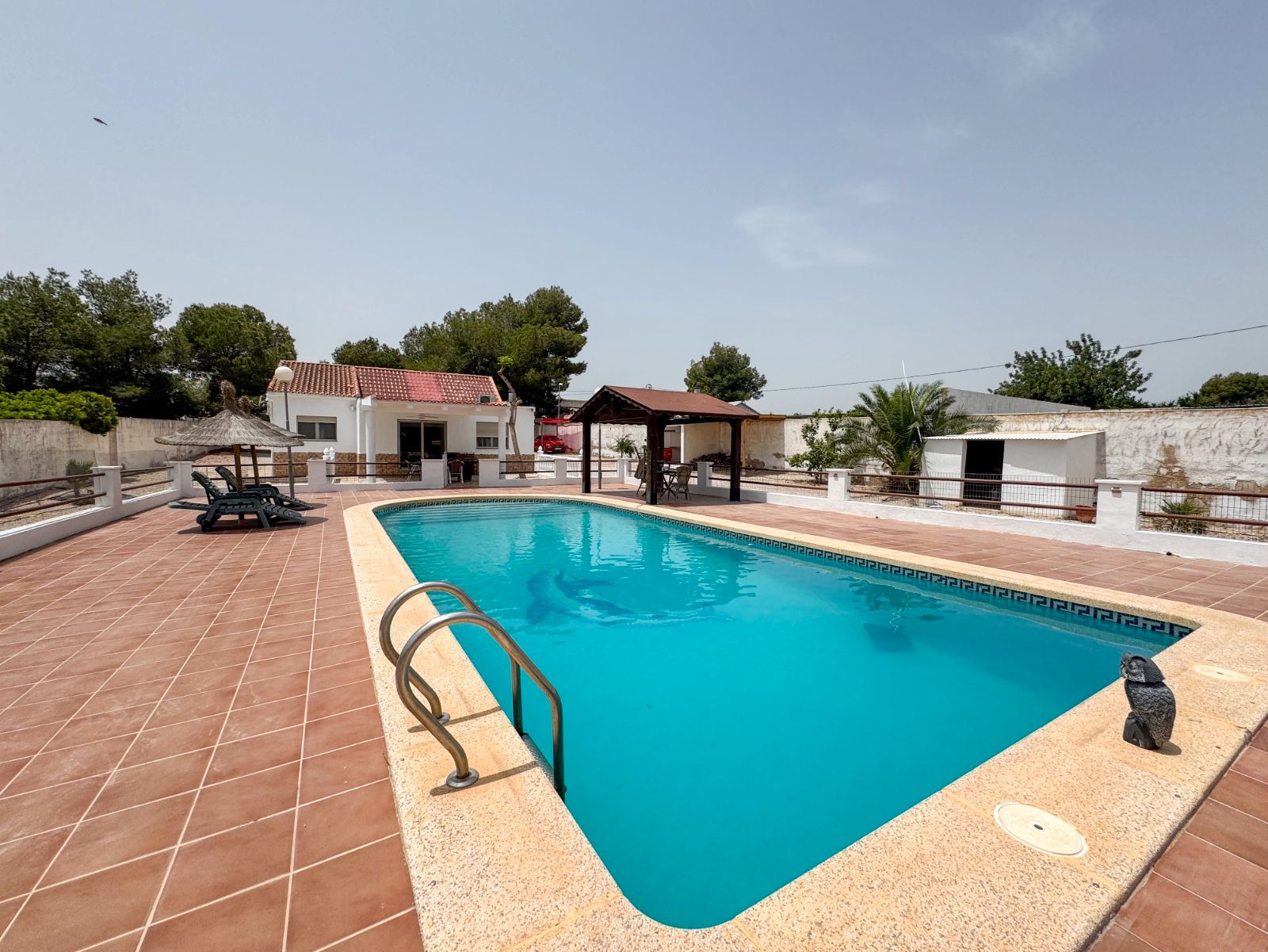 Piscina de Casa o chalet de alquiler en Pilar de la Horadada con Aire acondicionado, Piscina y Amueblado