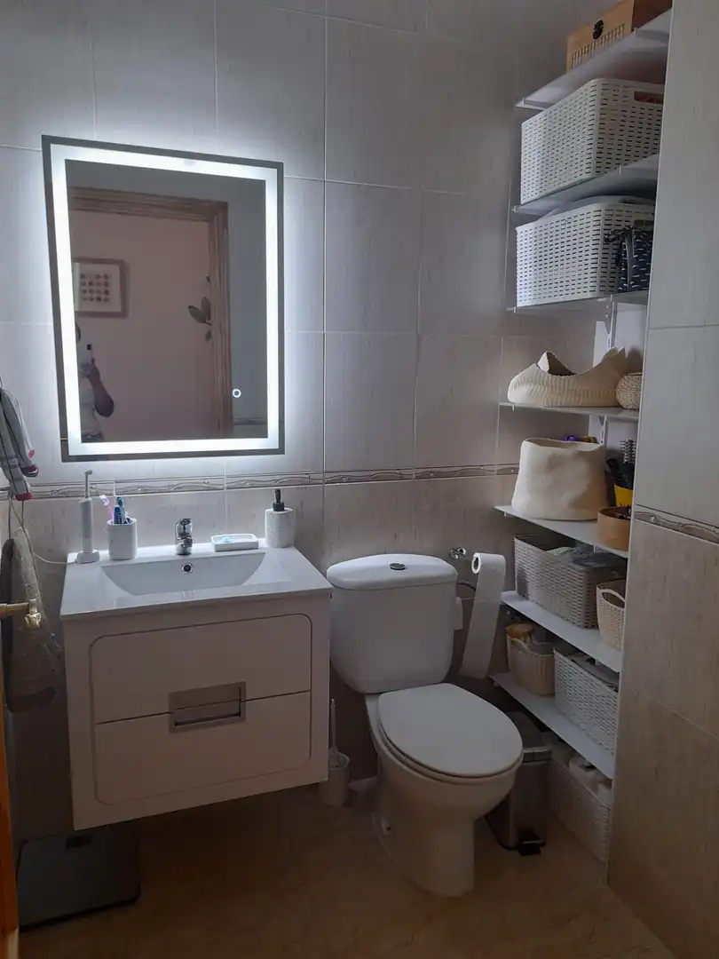 Badezimmer von Wohnung zum Verkauf in Puerto Lumbreras mit Möbliert, Ofen und Mikrowelle