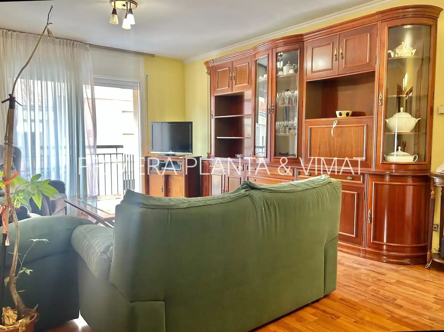 Wohnzimmer von Wohnung zum Verkauf in Mataró mit Heizung und Balkon