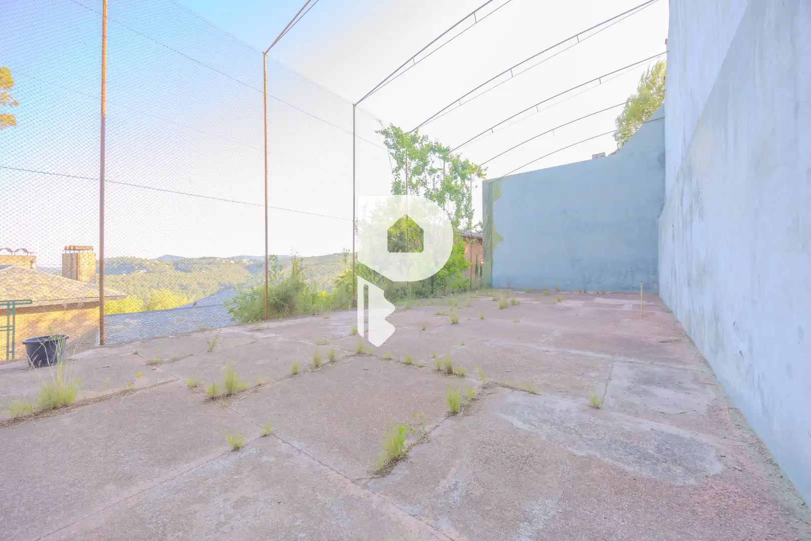 Garden of Houses for sale in Pallejà  with Air Conditioner, Heating and Private garden