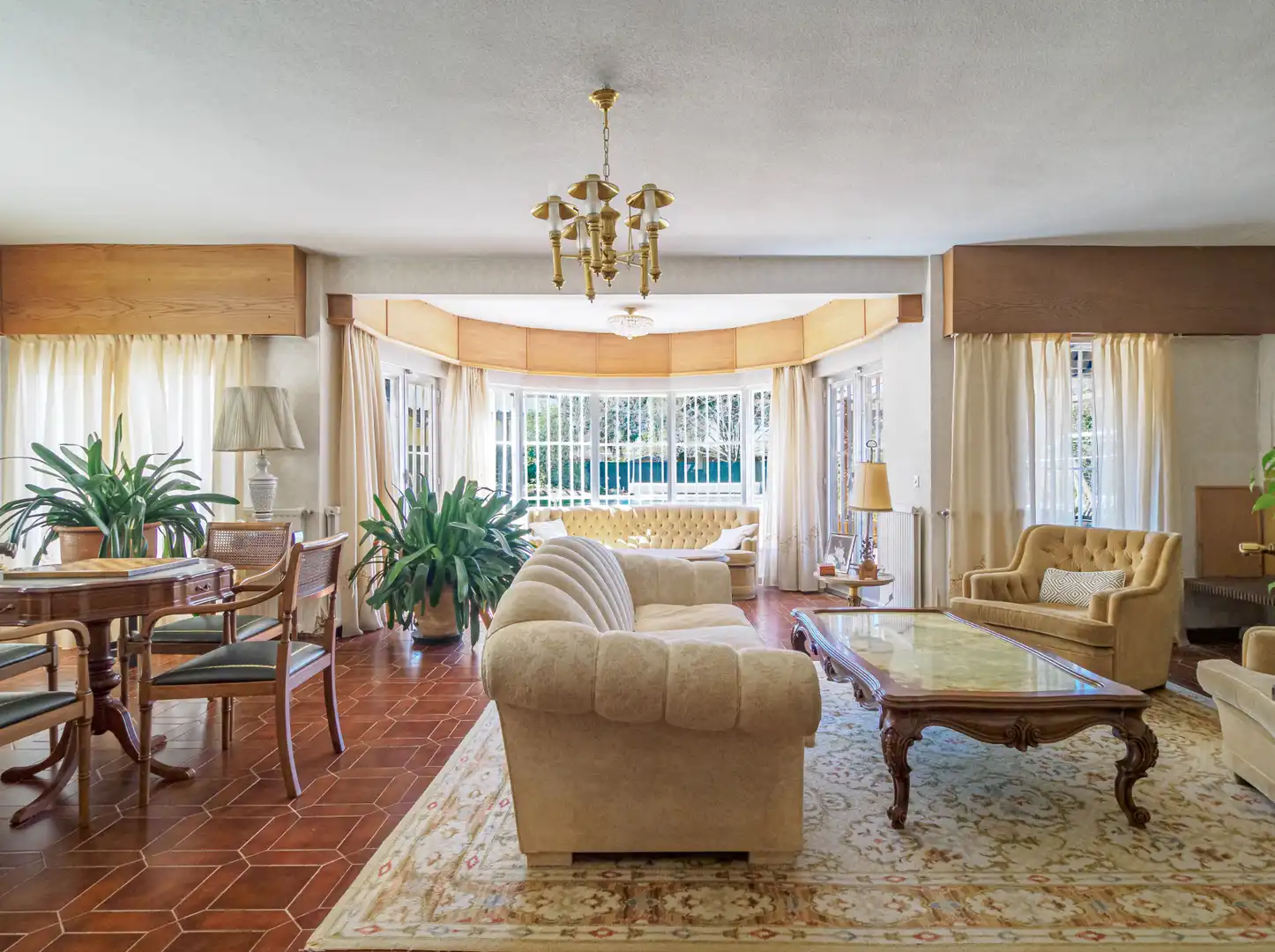 Sala de estar de Casa o chalet en venta en Boadilla del Monte con Calefacción, Jardín privado y Terraza