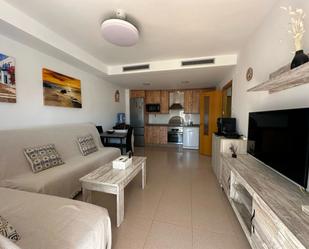 Living room of Flat to rent in Mazarrón  with Air Conditioner, Swimming Pool and Furnished