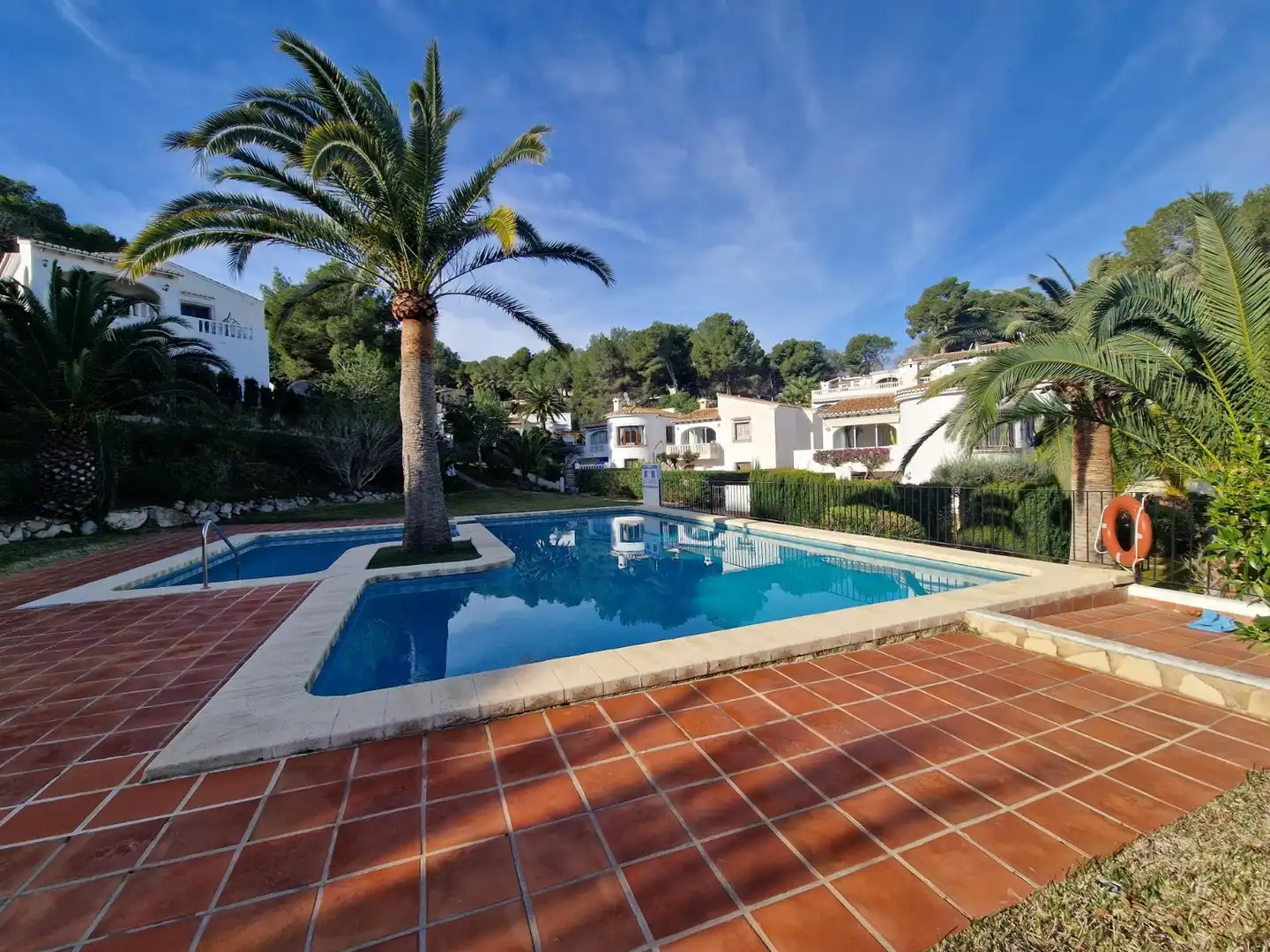 Swimming pool of Houses for sale in Moraira