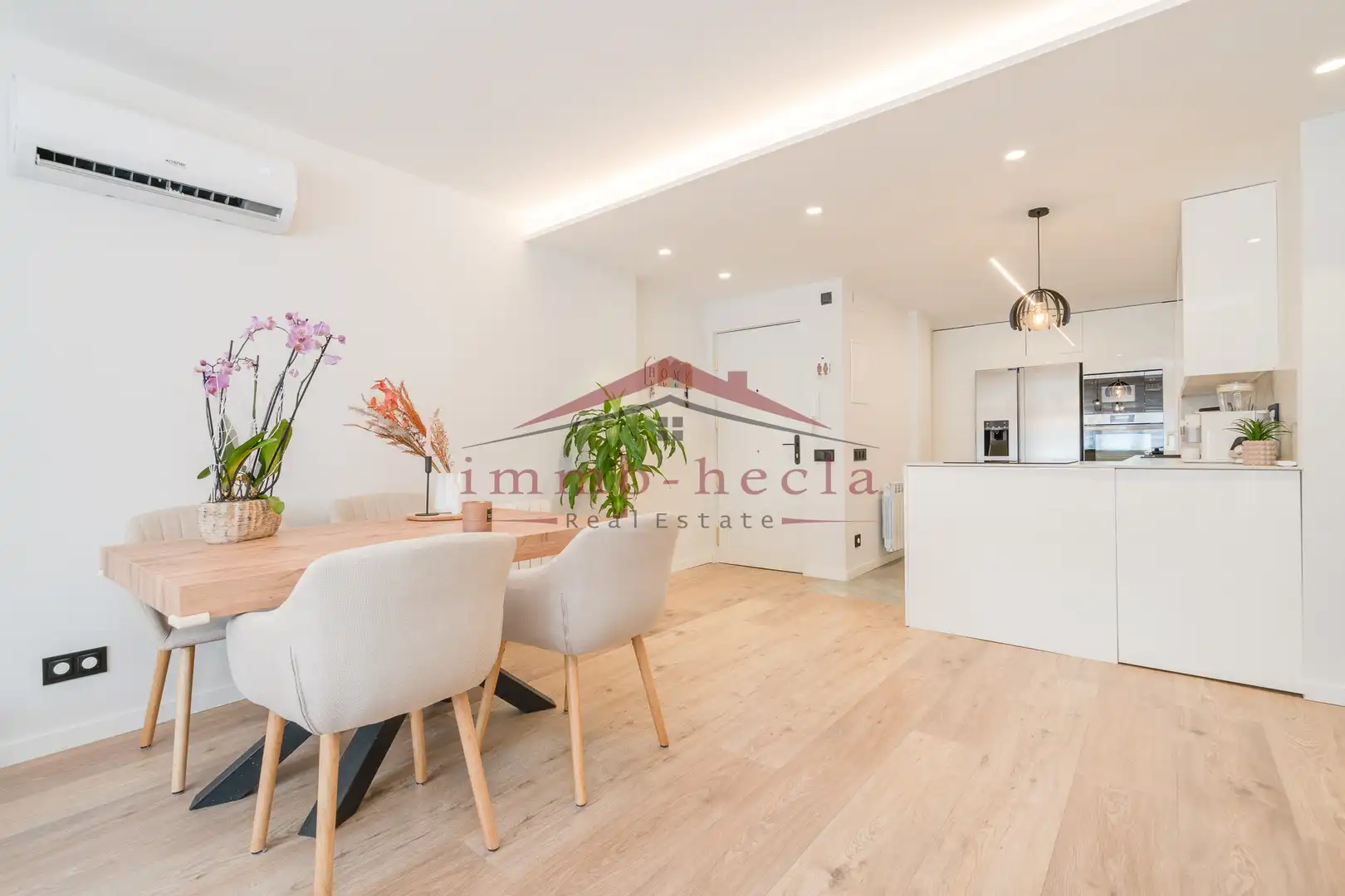 Wohnzimmer von Wohnung zum Verkauf in Santa Margarida de Montbui mit Heizung und Balkon