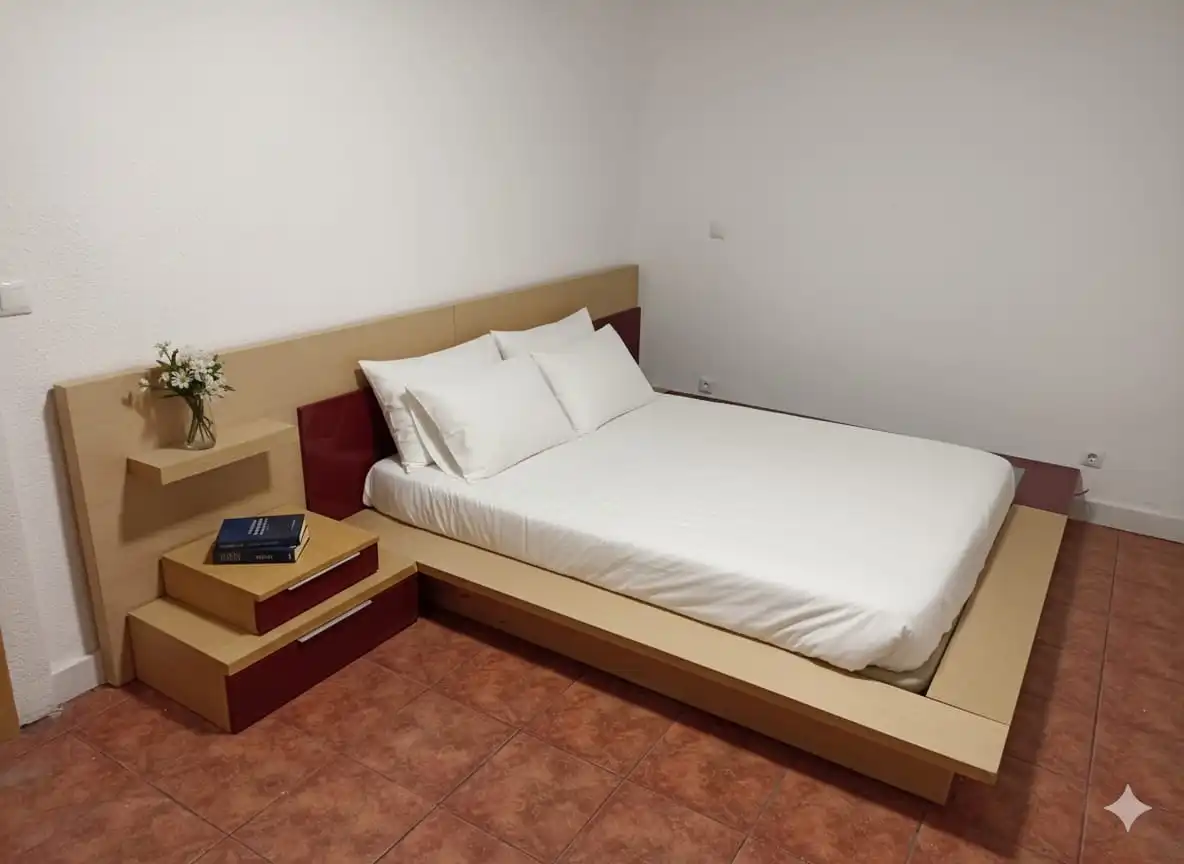 Schlafzimmer von Wohnung zum Verkauf in Alicante / Alacant mit Möbliert und Gemeinschaftspool