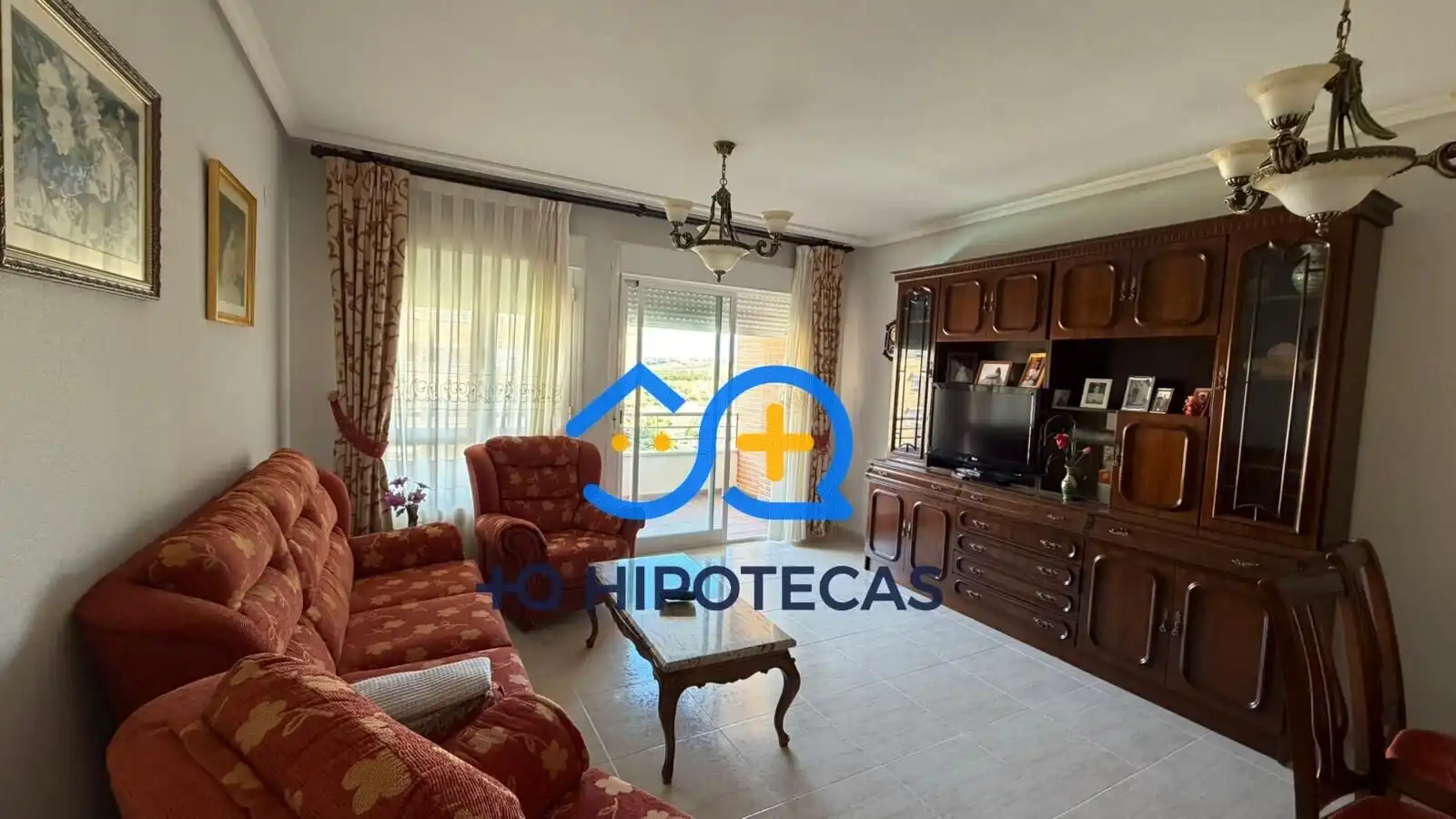 Living room of Flat for sale in Toledo  with Air Conditioner, Terrace and Storage room