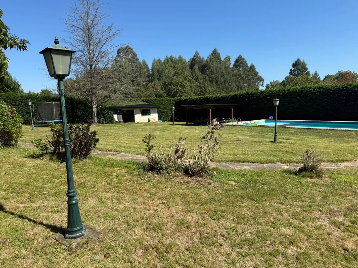 Jardí de Casa o xalet en venda en Outeiro de Rei amb Calefacció, Jardí privat i Piscina