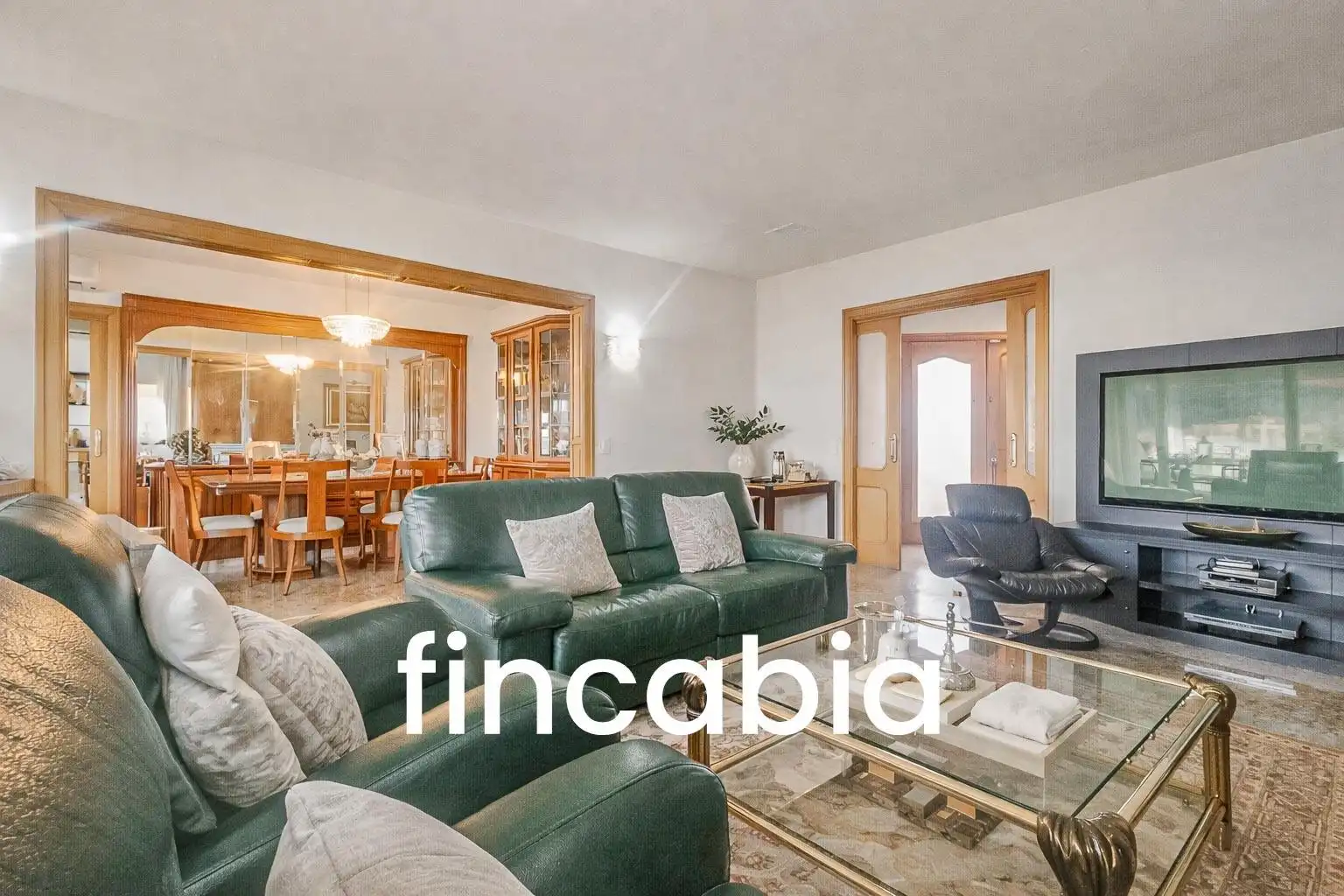 Sala d'estar de Casa o xalet en venda en Santa Coloma de Farners amb Aire condicionat, Calefacció i Jardí privat