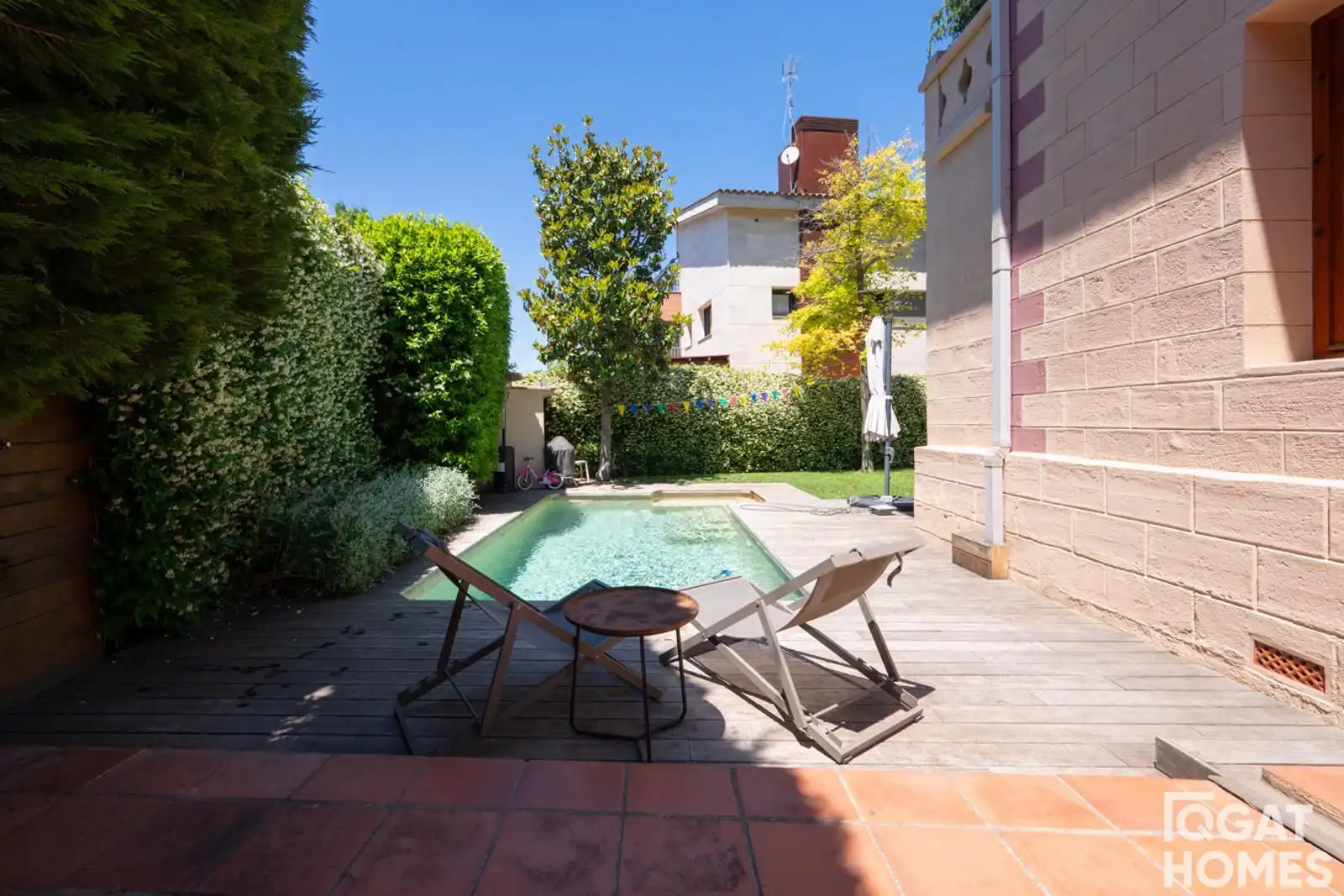 Terrace of Detached homes for sale in Sant Cugat del Vallès  with Air Conditioner, Heating and Terrace