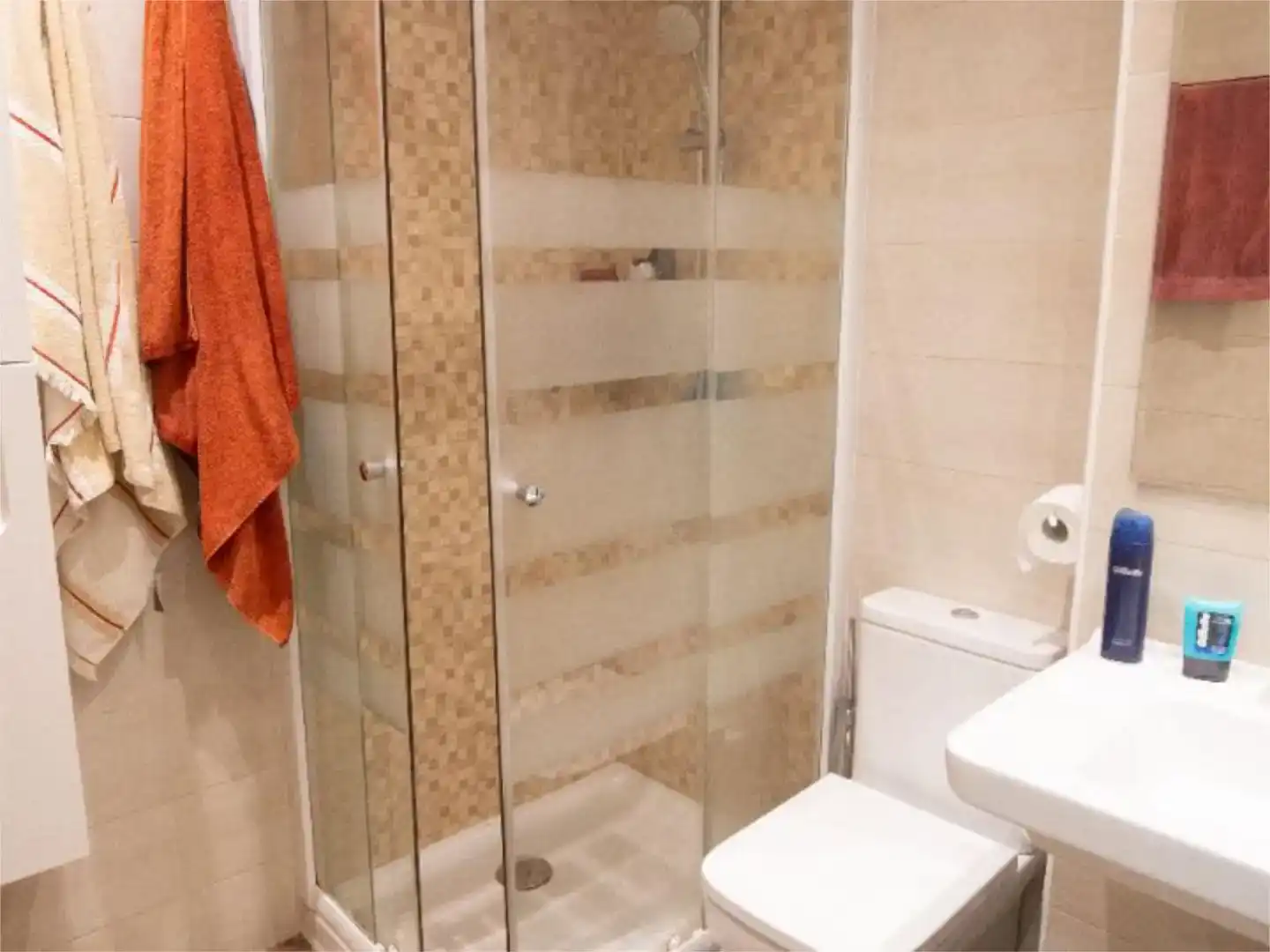 Baño de Casa adosada en venta en Madrid con Aire acondicionado, Jardín privado y Trastero