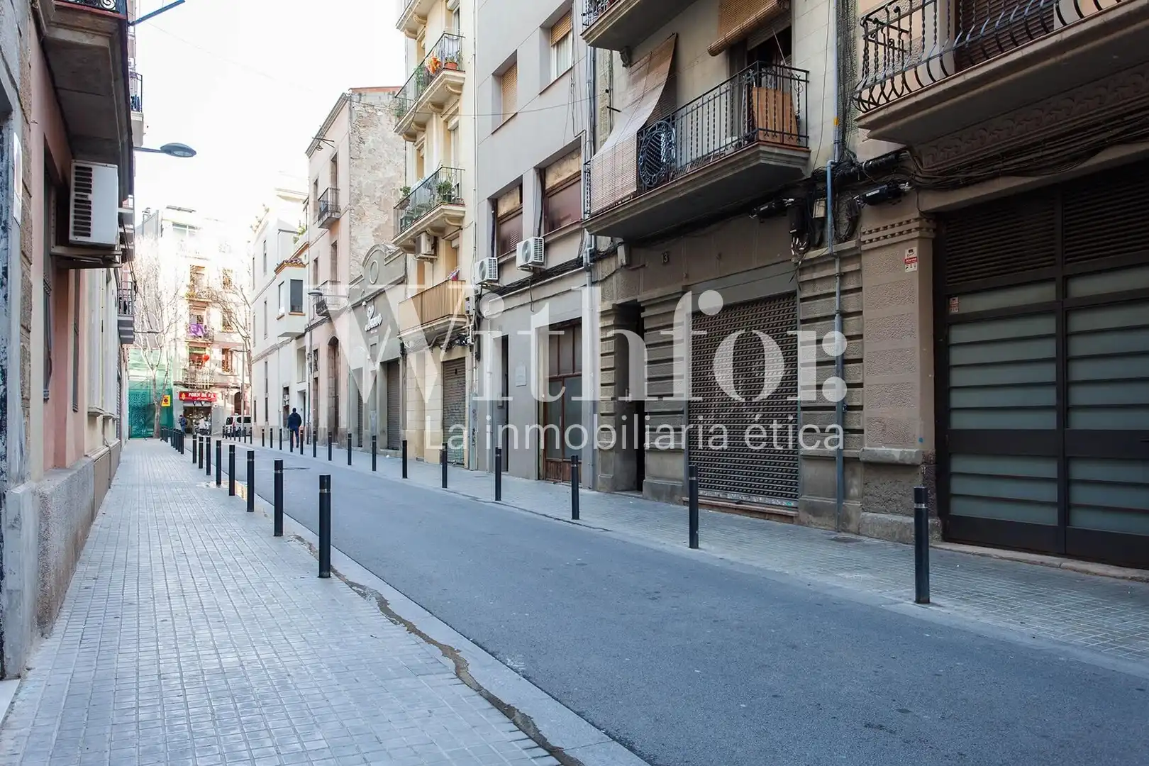 Exterior view of Flat for sale in Barcelona  with Air Conditioner, Heating and Parquet flooring
