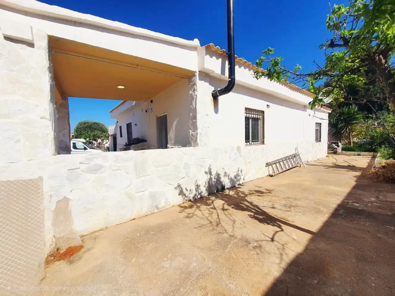 Vista exterior de Casa o xalet en venda en Pedralba amb Calefacció, Jardí privat i Terrassa