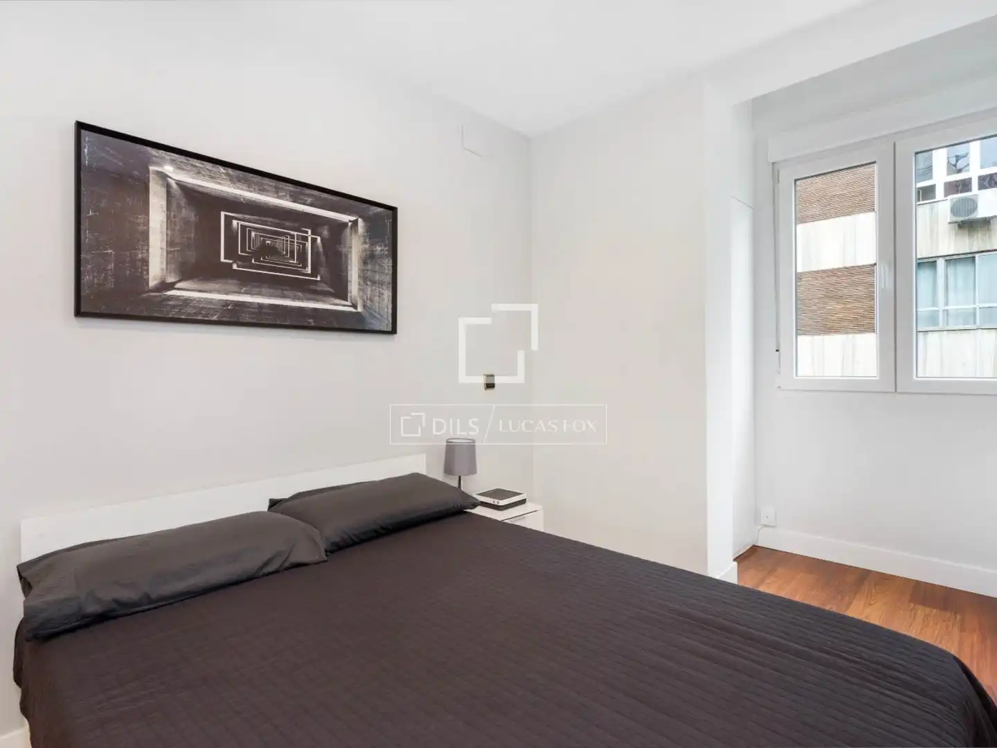 Bedroom of Flat for rent in Madrid  with Air Conditioner, Heating and Furnished