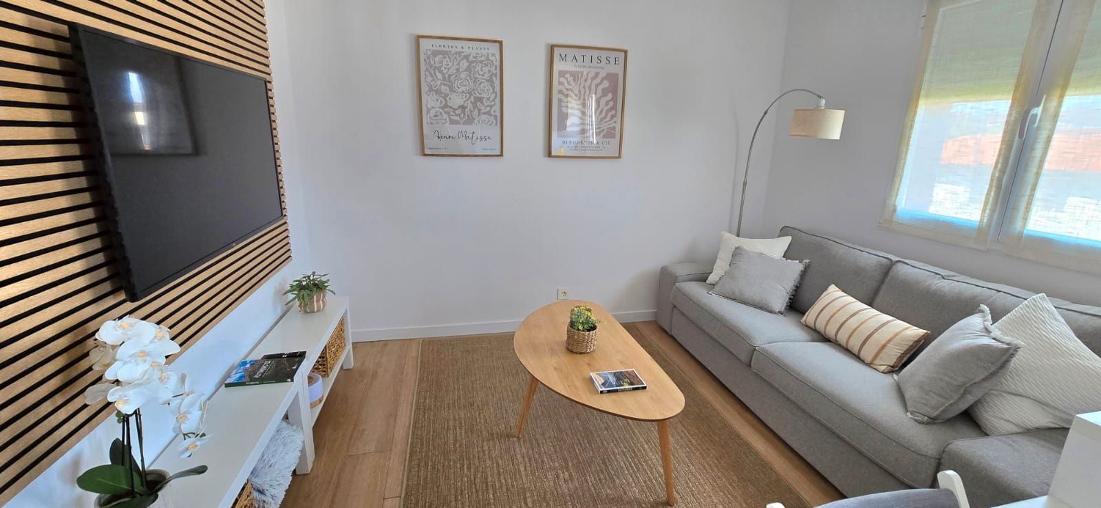Living room of Flat to rent in Gijón   with Private garden and Furnished