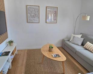 Living room of Flat to rent in Gijón   with Private garden and Furnished
