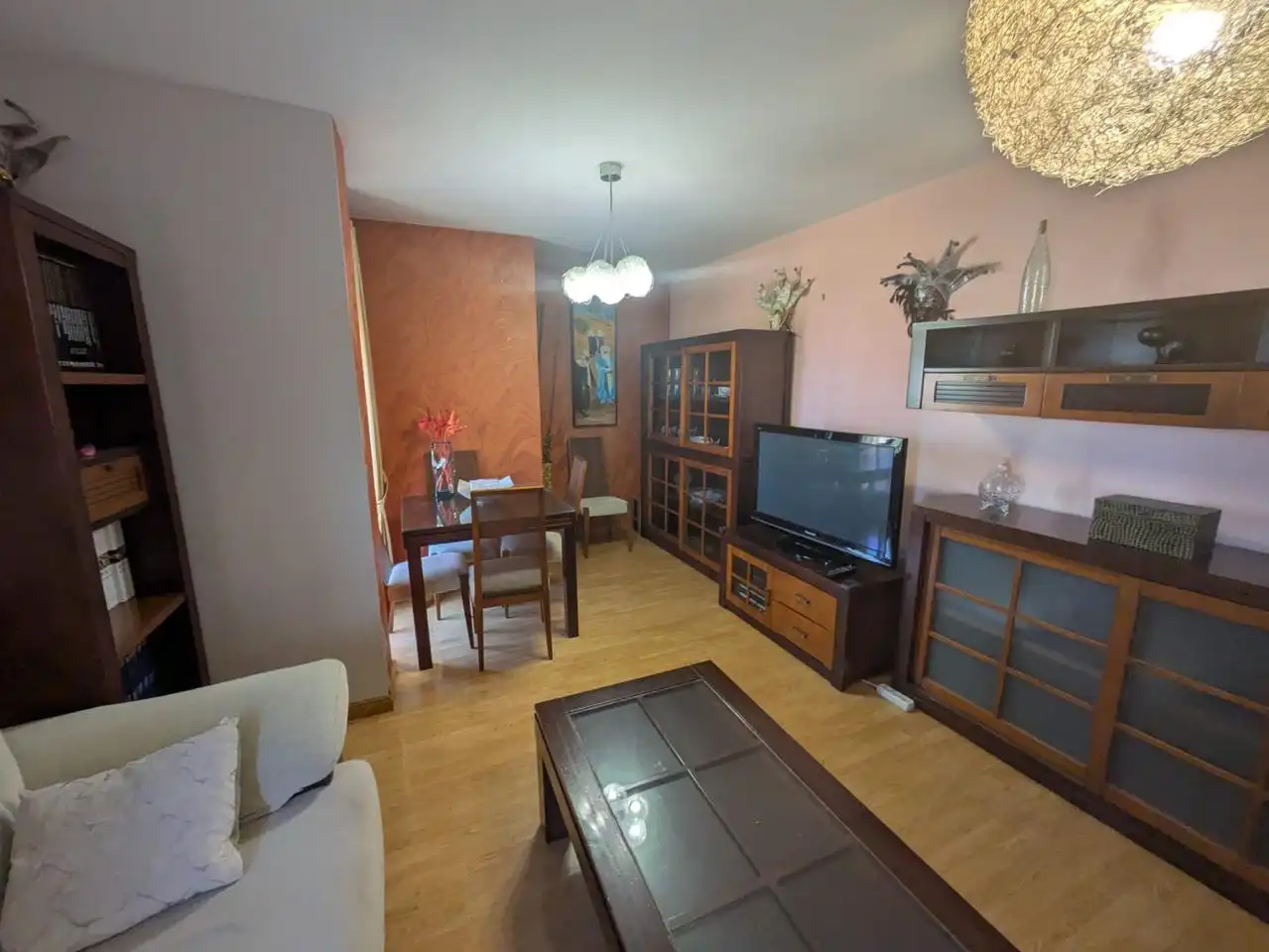 Living room of Flat for rent in Linares  with Air Conditioner and Furnished