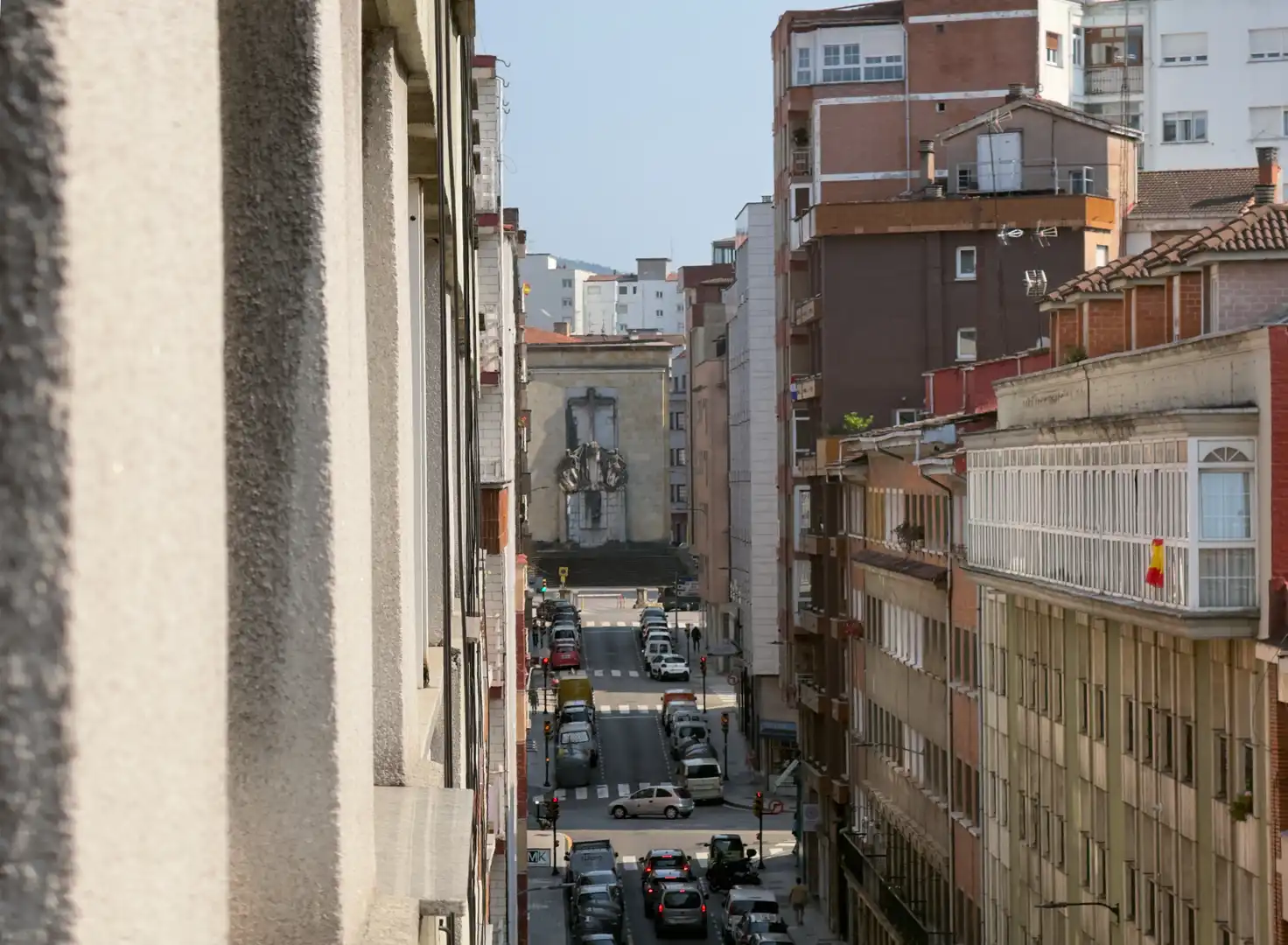 Vista exterior de Pis en venda en Gijón  amb Calefacció, Parquet i Terrassa