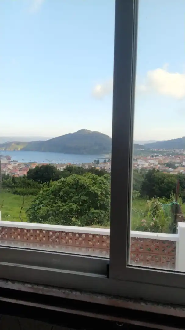 Vista exterior de Casa o chalet en venta en Cariño con Jardín privado, Parquet y Terraza