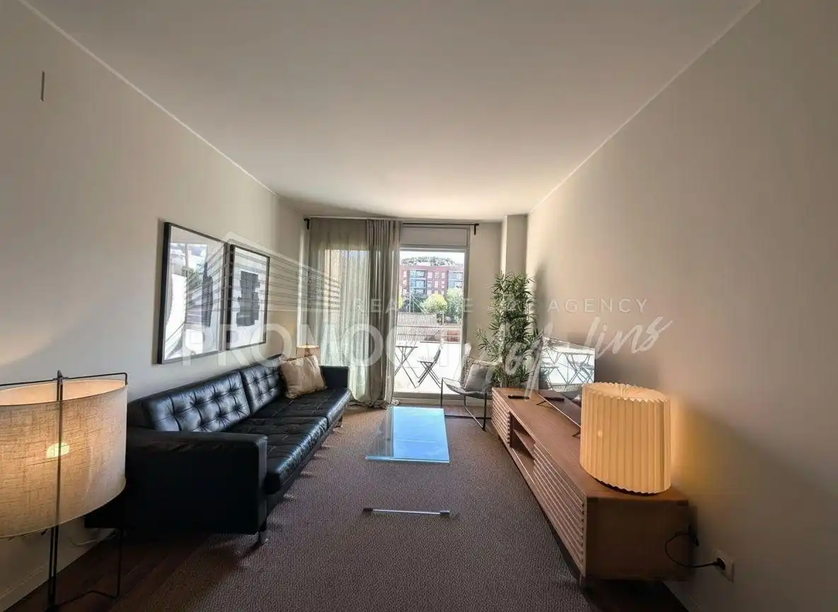 Sala de estar de Piso en venta en Molins de Rei con Aire acondicionado, Amueblado y Balcón