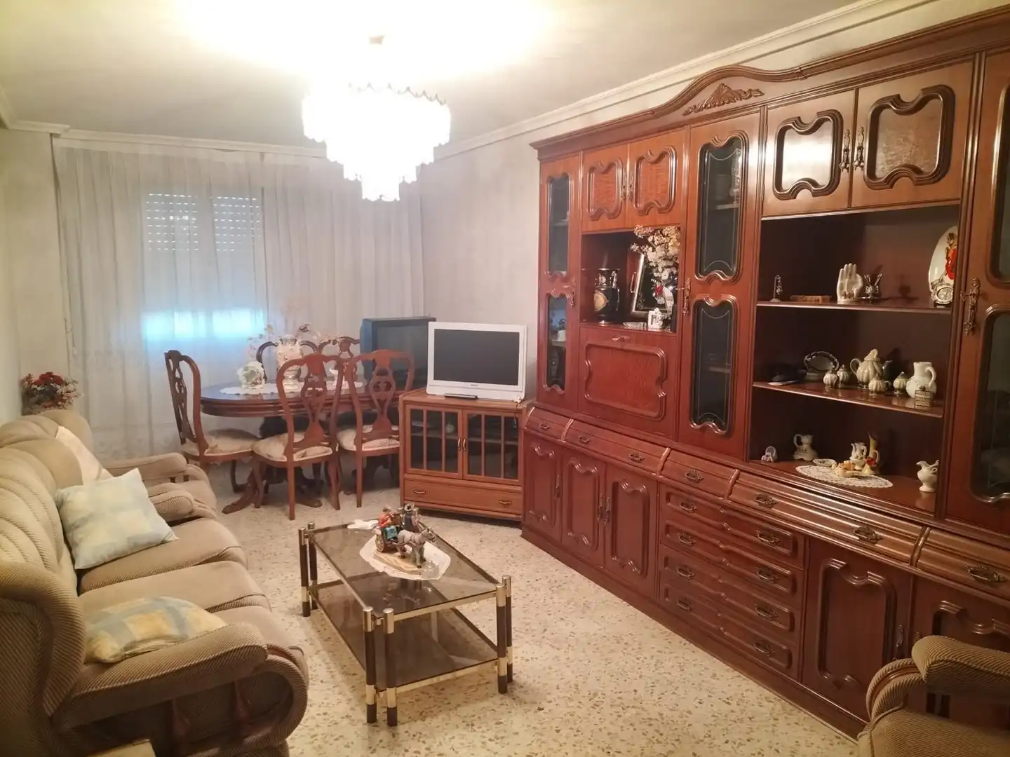 Sala d'estar de Pis en venda en Amusco
