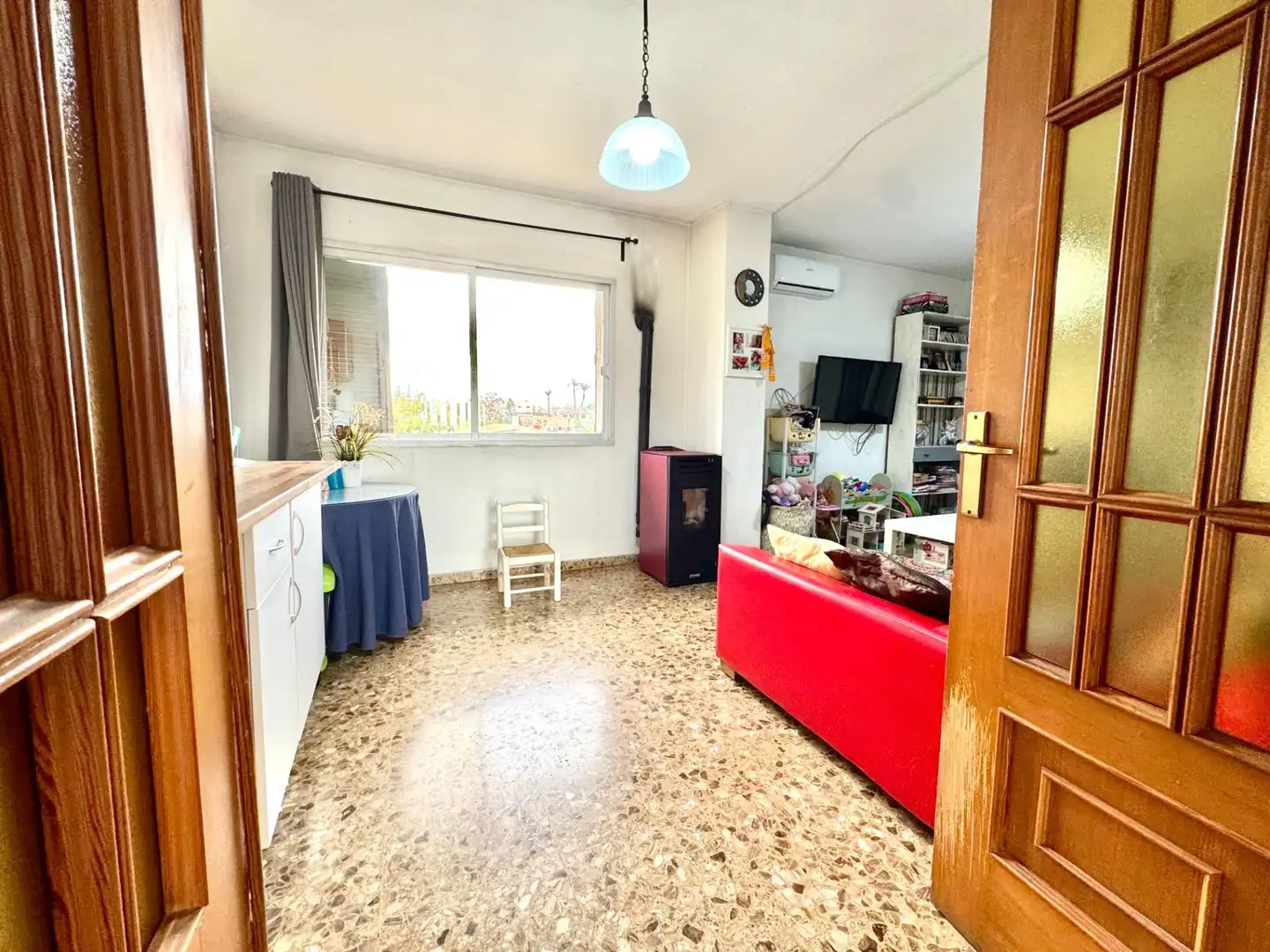 Living room of Houses for sale in Murcia  with Air Conditioner, Private garden and Terrace