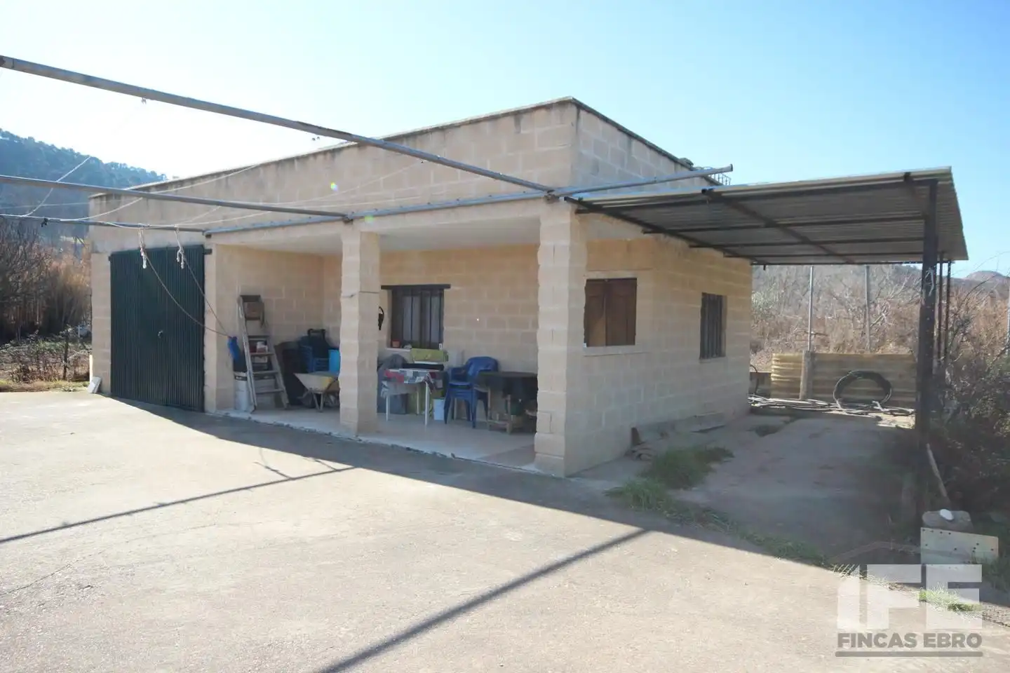Vista exterior de Finca rústica en venta en Cervera del Río Alhama con Terraza