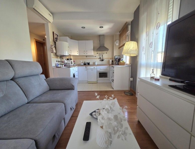 Living room of Flat for sale in Málaga Capital  with Air Conditioner, Heating and Oven