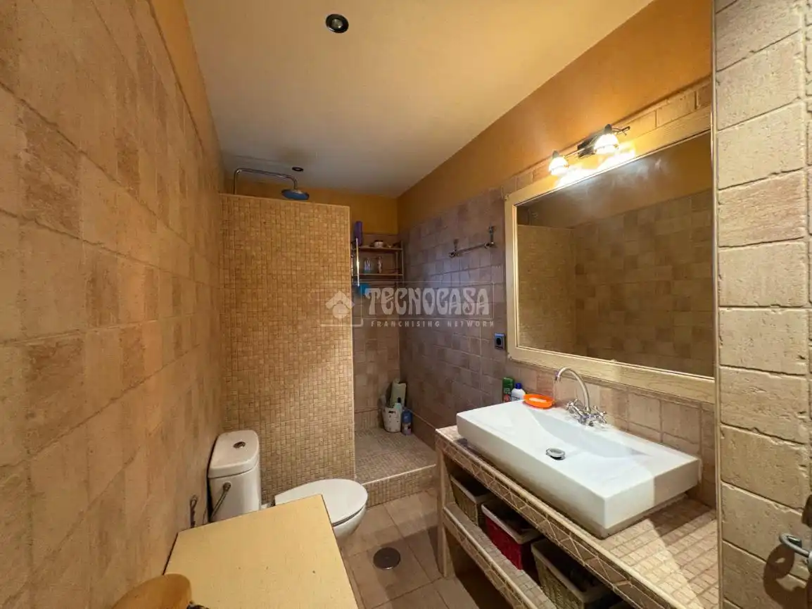 Badezimmer von Haus oder Chalet zum Verkauf in El Álamo mit Klimaanlage, Heizung und Privatgarten