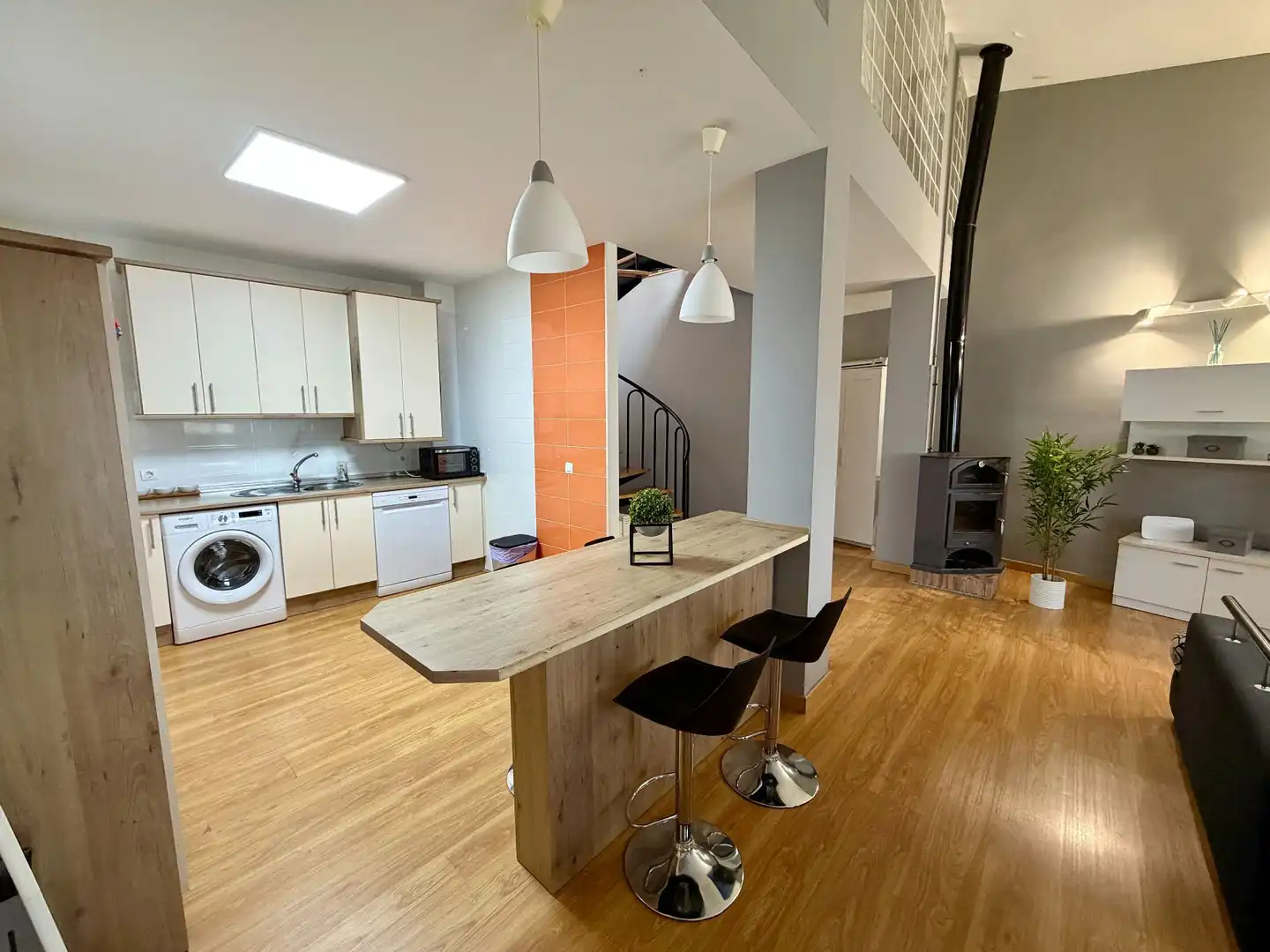 Küche von Wohnung zur Miete in Malpartida de Plasencia mit Heizung