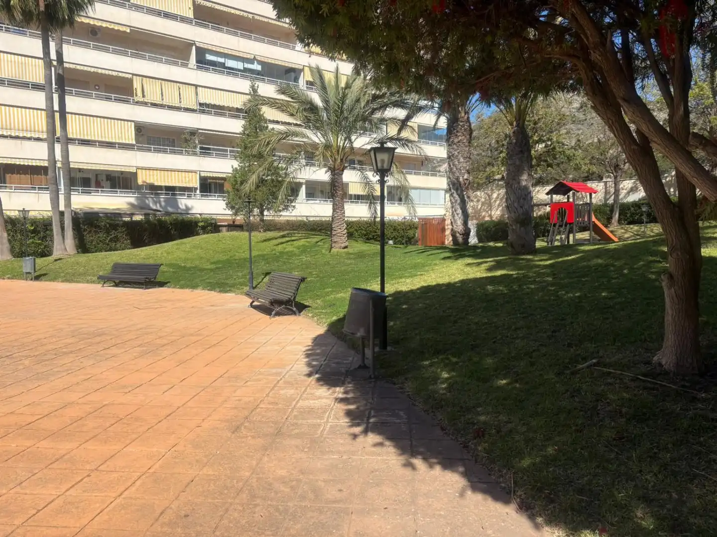 Garten von Wohnung zum Verkauf in Benalmádena mit Klimaanlage, Heizung und Terrasse