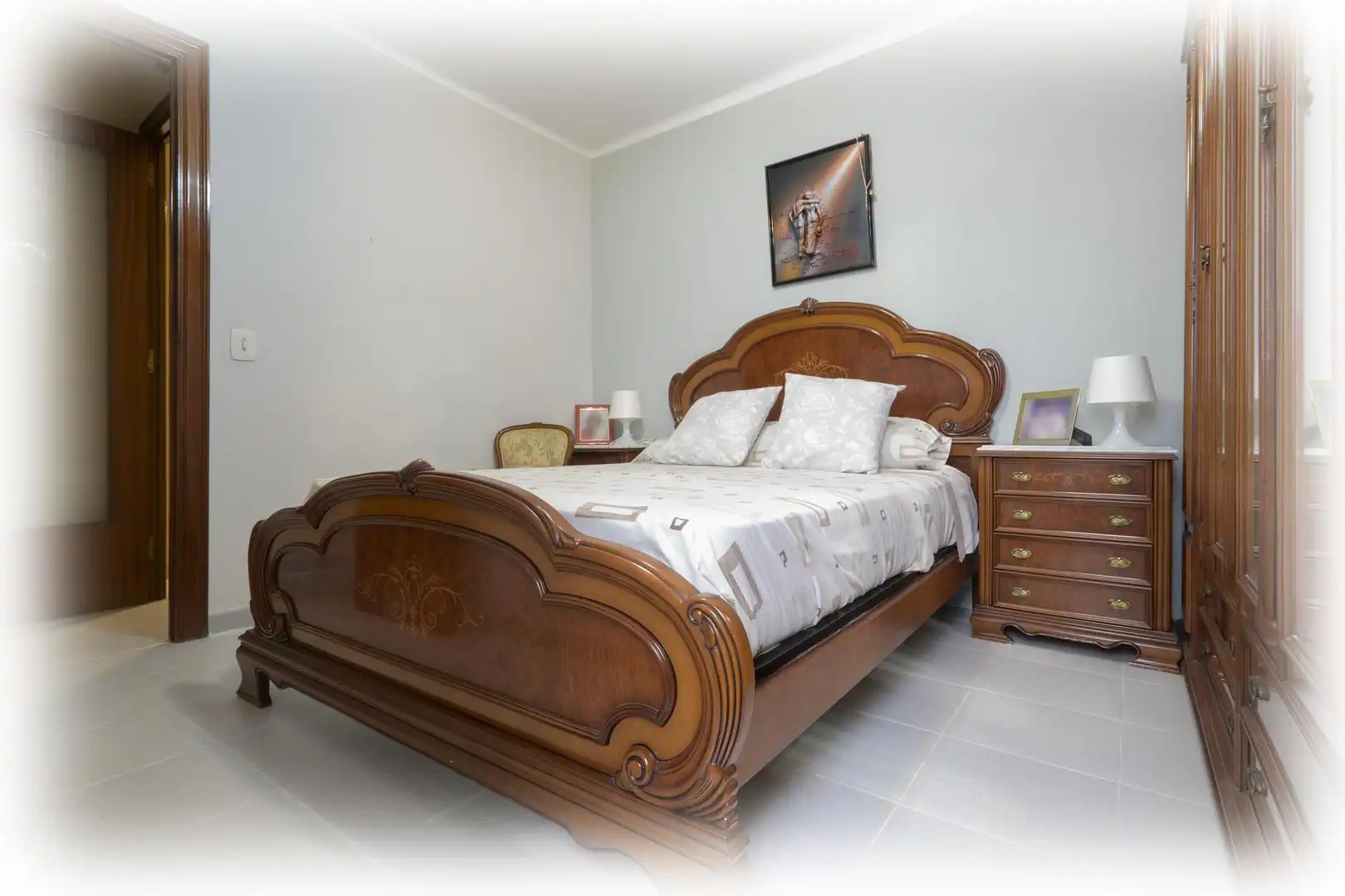 Schlafzimmer von Dachboden zum Verkauf in L'Hospitalet de Llobregat mit Terrasse und Balkon