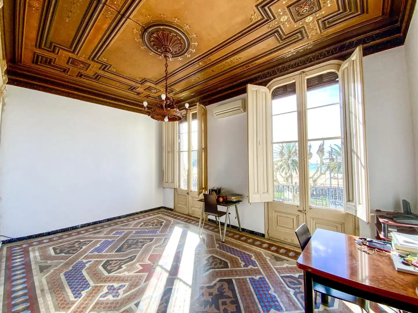 Dining room of Flat for sale in El Masnou  with Air Conditioner and Balcony