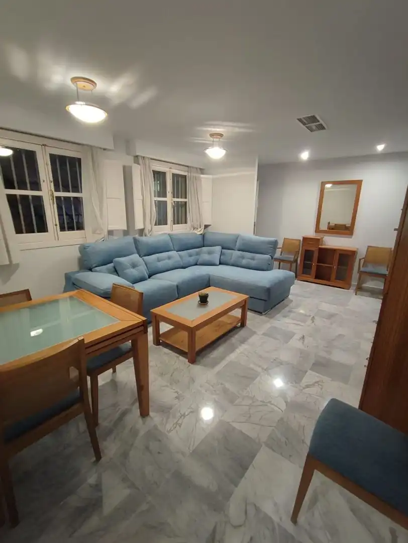 Sala de estar de Piso de alquiler en Sevilla con Aire acondicionado, Calefacción y Horno