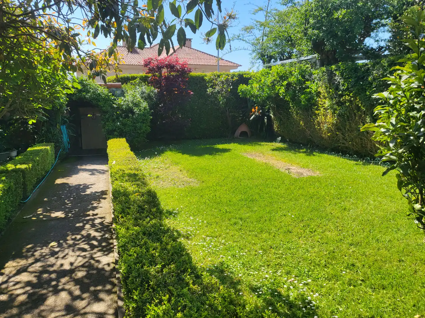 Jardín de Casa o chalet en venta en Vigo  con Calefacción, Jardín privado y Terraza