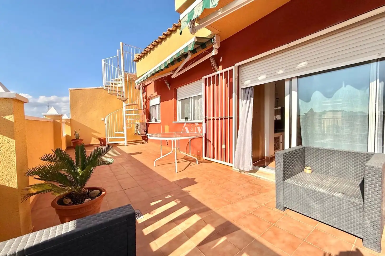 Terraza de Piso de alquiler en Rafal con Aire acondicionado, Calefacción y Terraza