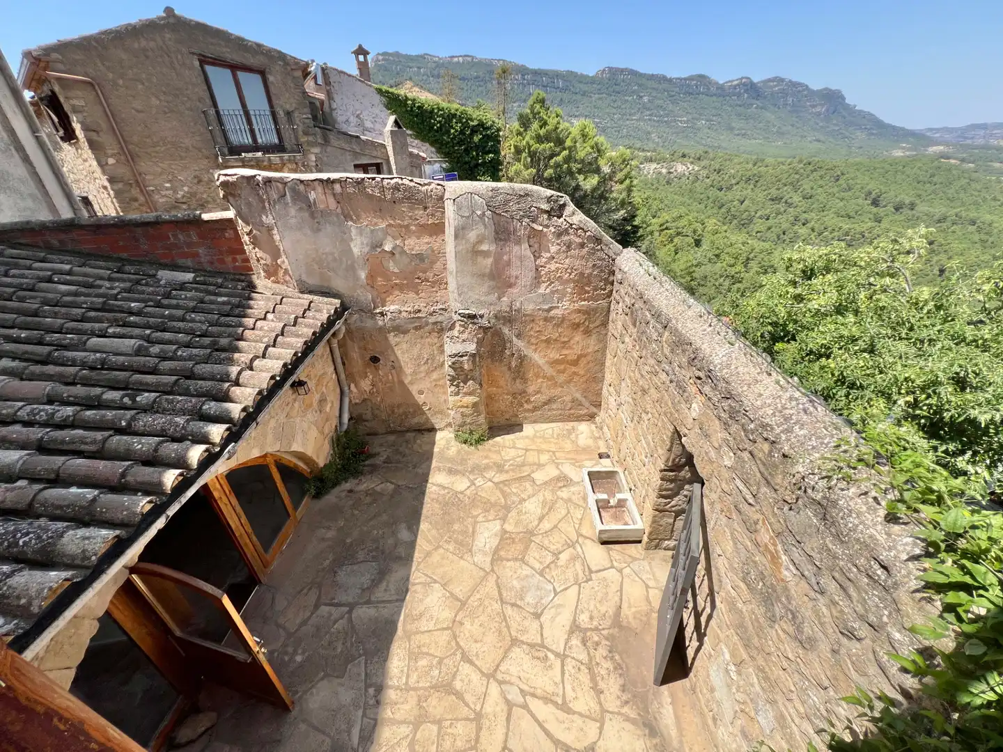 Terrassa de Finca rústica en venda en Cornudella de Montsant amb Calefacció, Jardí privat i Terrassa