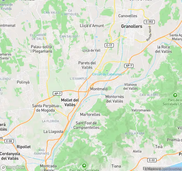 Vista exterior de Pis en venda en Parets del Vallès