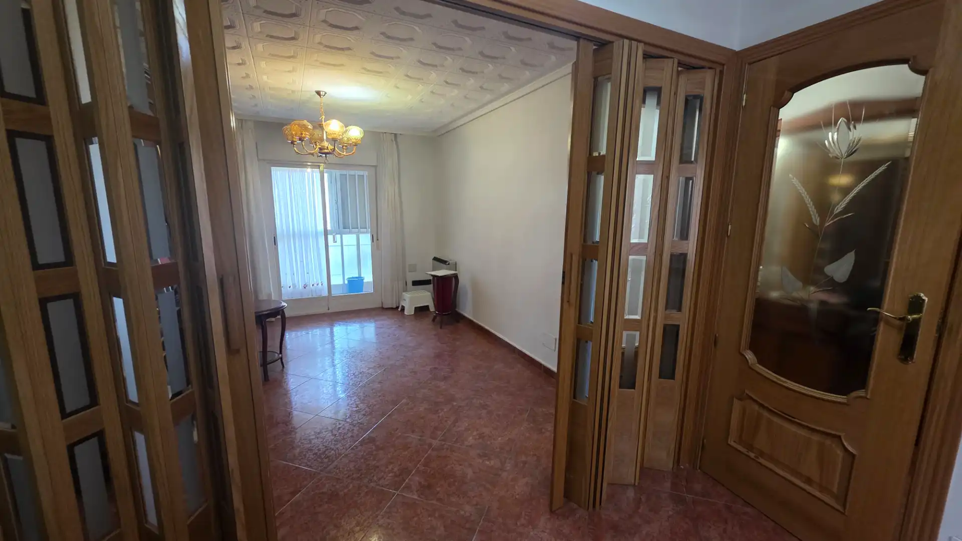 Bedroom of Flat for sale in Madrid  with Parquet flooring and Terrace