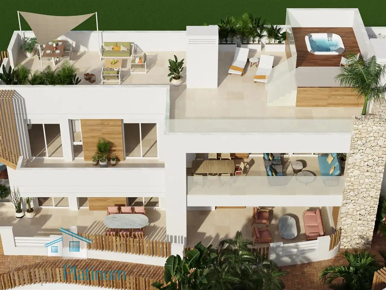 Jardí de Apartament en venda en Pulpí amb Aire condicionat, Terrassa i Traster