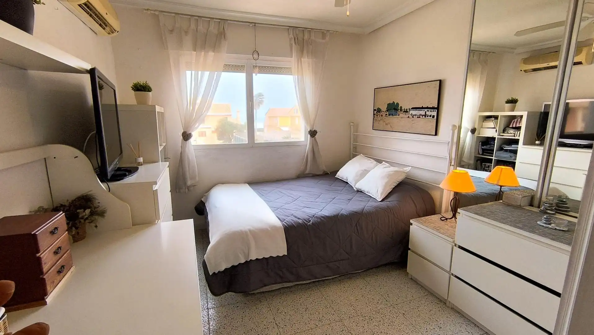 Schlafzimmer von Einfamilien-Reihenhaus zum Verkauf in La Manga del Mar Menor mit Terrasse